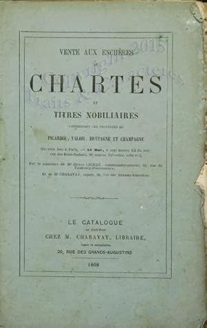 Trois catalogues (1868) de cette importante librairie parisienne.