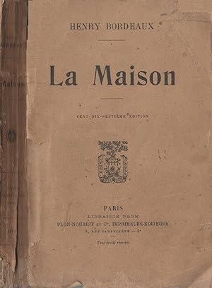 Seller image for La maison for sale by LiBooks