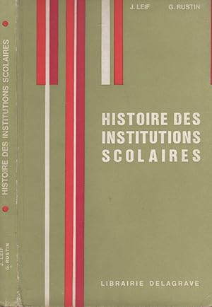 Image du vendeur pour Histoire des institutions scolaires mis en vente par LiBooks