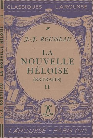 La nouvelle Héloïse (Extraits) - Tome 2