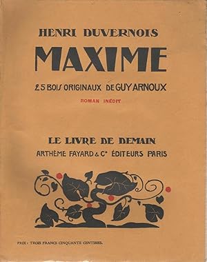 Imagen del vendedor de Maxime a la venta por LiBooks