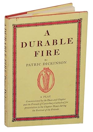 Bild des Verkufers fr A Durable Fire zum Verkauf von Jeff Hirsch Books, ABAA