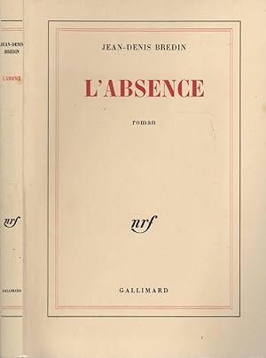 Imagen del vendedor de L'Absence a la venta por LiBooks