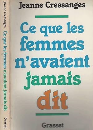 Seller image for Ce Que Les Femmes N'Avaient Jamais Dit for sale by LiBooks