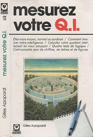 Seller image for Mesurez Votre Q.I. for sale by LiBooks