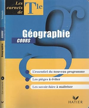 Seller image for Gographie, Terminale, Carnet De Cours for sale by LiBooks