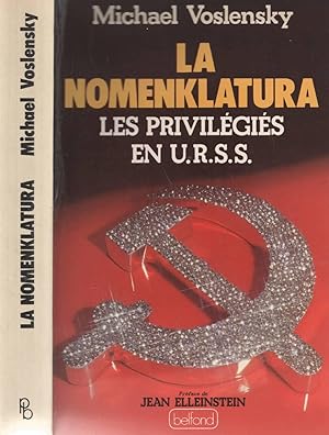 Seller image for La nomenklatura - Les privilgis en U.R.S.S. for sale by LiBooks