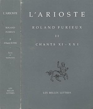 Seller image for Roland Furieux, Tome 2, Chants Xi-Xxxiv for sale by LiBooks