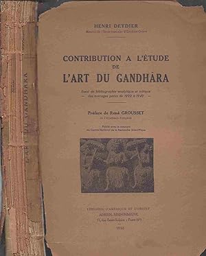 Seller image for Contribution  l'tude de l'art du Gandhra for sale by LiBooks