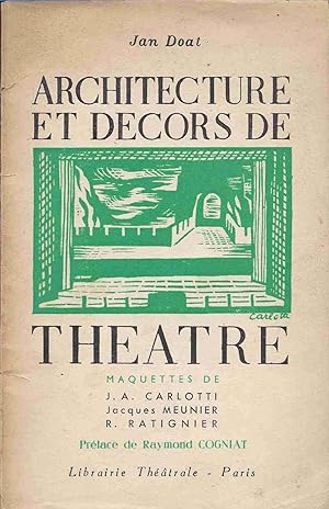 Imagen del vendedor de Architecture et dcors de thtre a la venta por LiBooks