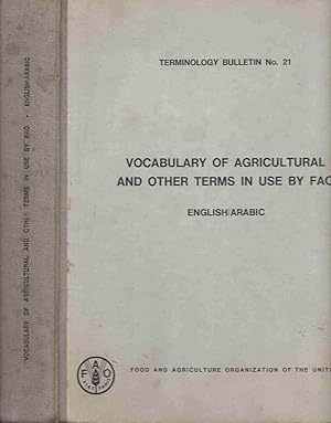 Imagen del vendedor de Vocabulary of agritultural and other terms in use by fao a la venta por LiBooks