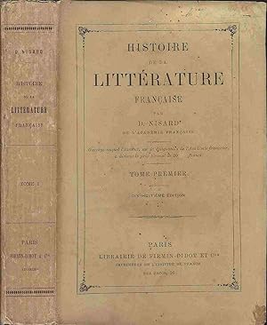 Imagen del vendedor de Histoire de la littrature franaise - Tome 1 a la venta por LiBooks