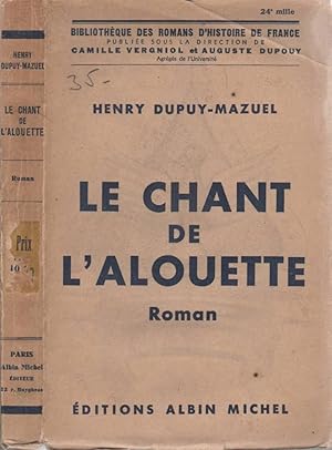 Seller image for Le chant de l'alouette for sale by LiBooks
