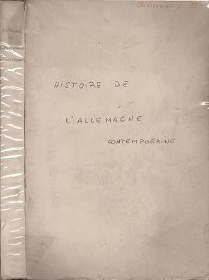 Seller image for Histoire de l'allemagne contemporaine - Tome 1 - 1917-1962 for sale by LiBooks