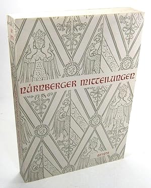Festschrift des Vereins für Geschichte der Stadt Nürnberg zur Feier seines hundertjährigen Besteh...