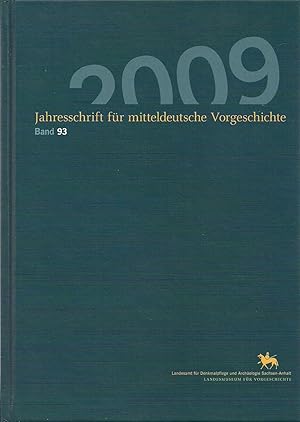 Immagine del venditore per Jahresschrift fr mitteldeutsche Vorgeschichte Band 93 (2009) venduto da Verlag Beier & Beran