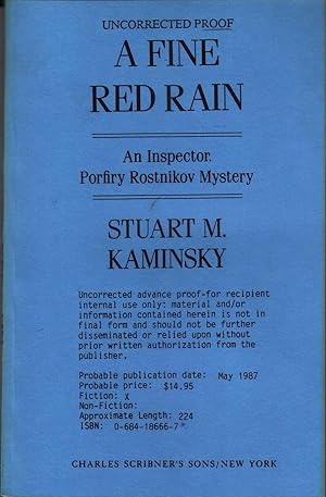 A FINE RED RAIN. [SIGNED]