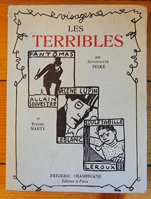 Image du vendeur pour Les terribles- Fantômas, Arsène Lupin, Rouletabille mis en vente par La Bergerie