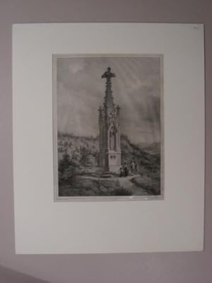 Theresien Monument bei Aybling("). Nach F. Ziebland.