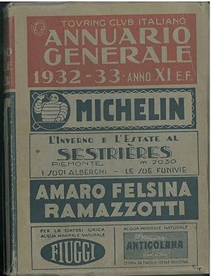 Annuario generale 1932-33 (XI)