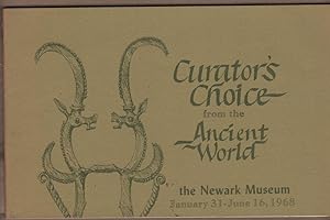 Curator's Choice from the Ancient World: The NEwark Museum January 31-June 16, 1968