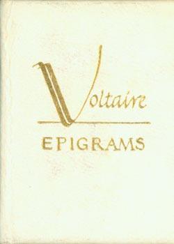 Imagen del vendedor de Epigrams. a la venta por Wittenborn Art Books