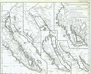 A Map of California. Showing Its Delineation at Various Periods. With an Explanation Compiled fro...