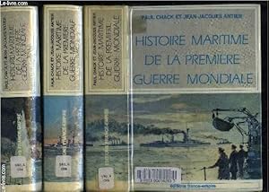 Image du vendeur pour HISTOIRE MARITIME DE LA PREMIERE GUERRE MONDIALE- 3 TOMES EN 3 VOLUMES- 1. 1914-1915- NORD / 2. MEDITERRANEE- 1914- 1915 / 3. 1916- 1918 mis en vente par Le-Livre