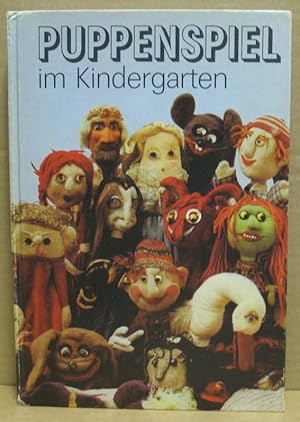 Puppenspiel im Kindergarten.