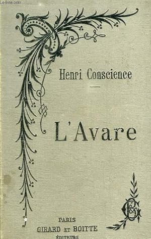 Bild des Verkufers fr L'AVARE zum Verkauf von Le-Livre