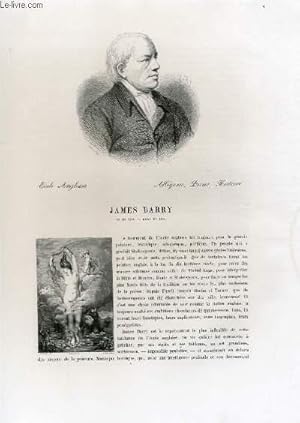 Image du vendeur pour Biographie de James Barry (1741-1806) ; Ecole Anglaise ; Allgorie, Posie, Histoire ; Extrait du Tome 14 de l'Histoire des peintres de toutes les coles. mis en vente par Le-Livre