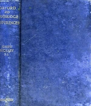 Bild des Verkufers fr OXFORD & CAMBRIDGE CONFERENCES, 1897-1899 zum Verkauf von Le-Livre