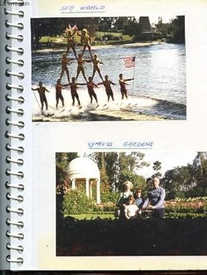 Seller image for 1 ALBUM PHOTOS : USA, LA FLORIDE, ISRAEL, MUR DES LAMENTATIONS, BETHELEEM, SARDAIGNE, LA CORSE, PIANA, COSE, CHINE, PEKIN, HONG-KONG, ABERDEEN, WUHAN, CHILI, ARGENTINE, BOLIVIE, PORT ANGELMO, VOLCA OSORNO for sale by Le-Livre