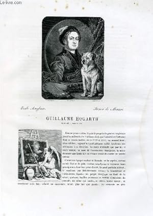 Bild des Verkufers fr Biographie de Guillaume Hogarth (1697-1764) ; Ecole Anglaise ; Scnes de Moeurs ; Extrait du Tome 14 de l'Histoire des peintres de toutes les coles. zum Verkauf von Le-Livre