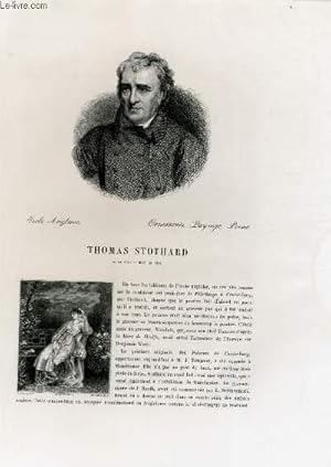 Seller image for Biographie de Thomas Stothard (1755-1834) ; Ecole Anglaise ; Ornement, Paysage, Posie ; Extrait du Tome 14 de l'Histoire des peintres de toutes les coles. for sale by Le-Livre