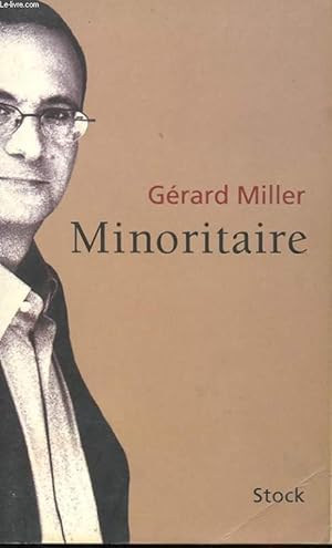 Image du vendeur pour MINORITAIRE mis en vente par Le-Livre