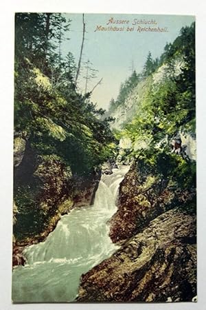 Seller image for ussere Schlucht. Mauthusl bei Reichenhall. for sale by Antiquariat Bler