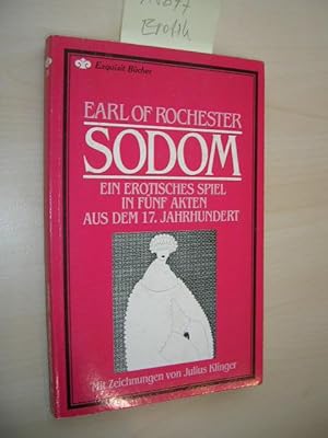 Bild des Verkufers fr Sodom. Ein erotisches Spiel in 5 Akten aus dem 17. Jahrhundert. zum Verkauf von Klaus Ennsthaler - Mister Book