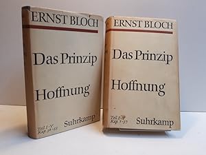 Das Prinzip der Hoffnung. In fünf Teilen. Kapitel 1 - 37 [und] 38 - 55. 2 Bde. (= Gesamtausgabe B...