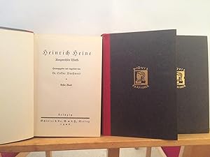 Imagen del vendedor de Heinrich Heine - Ausgewhlte Werke - Bnde I-III a la venta por Rudolf Steiner Buchhandlung