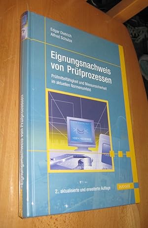 Bild des Verkufers fr Eignungsnachweis von Prfprozessen zum Verkauf von Dipl.-Inform. Gerd Suelmann