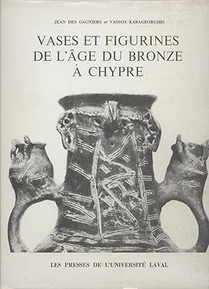 Bild des Verkufers fr Vases et figurines de l'age du bronze  Chypre. Ceramique rouge et noir polie. zum Verkauf von Antiquariat Kaner & Kaner GbR