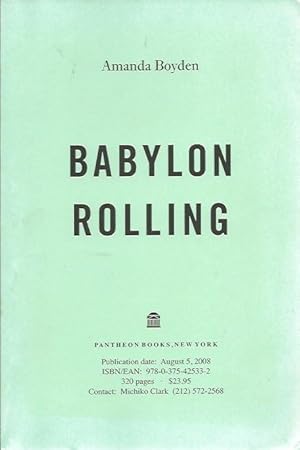 Seller image for BABYLON ROLLING for sale by Gibbs Books