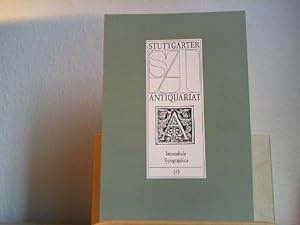 Incunabula typographica: 79 drucke des 16. jahrhunderts aus 60 verschiedenen pressen. Katalog 145.