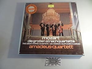 Bild des Verkufers fr Mozart: Die groen Streichquartette [Vinyl, 5 LP Box-Set, 2720 055]. zum Verkauf von Druckwaren Antiquariat