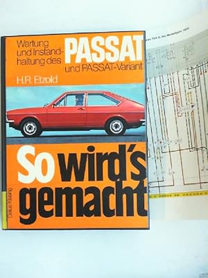 Seller image for So wird's gemacht. Wartung und Instandhaltung des Passat und Passat-Variant. for sale by Antiquariat Kelifer