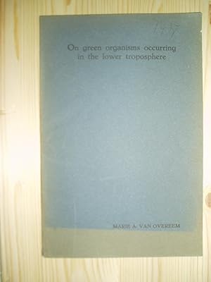 On Green Organisms Occurring in the Lower Troposphere