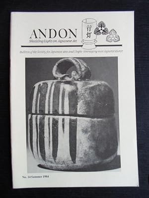 Seller image for Andon, Shedding Light on Japanese Art, Bulletin of the Society for Japanese Arts and Crafts- Vereniging voor Japanse Kunst for sale by Stadion Books