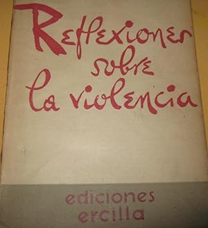 Reflexiones sobre la violencia