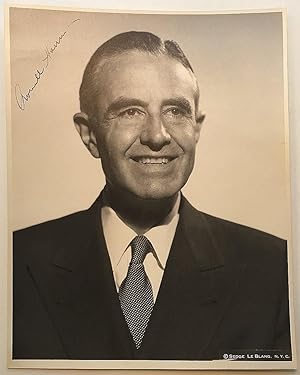 Signed Photograph as Governor of New York